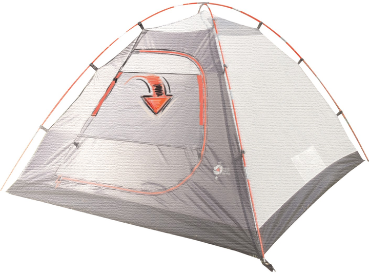 Namiot dwuosobowy High Peak Nevada 2.1 Zielony (4001690103503) - obraz 11