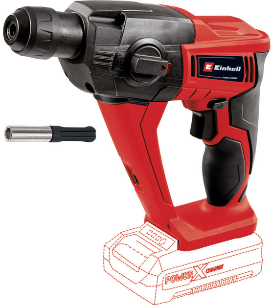 Перфоратор акумуляторний Einhell X-Change TE-HD 18 Li Solo (4513812) - зображення 1