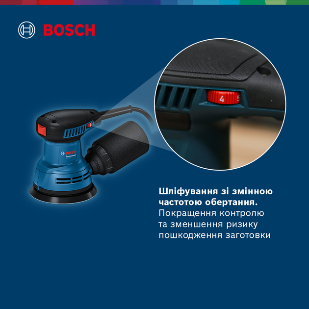 Szlifierka mimośrodowa Bosch GEX 125 (06013A8020) - obraz 7