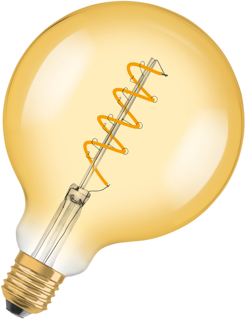 Lampa LED Osram Filament Vintage 1906 GLOBE 4W 300Lm 2000K E27 (4058075092136) - obraz 3