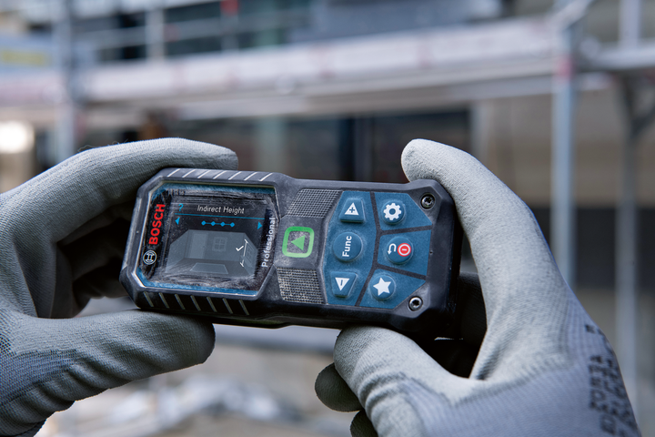 Лазерний далекомір Bosch Professional GLM 50-25 G з чохлом і батарейками (0601072V00) - зображення 5