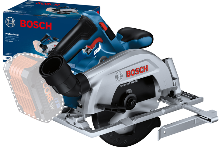 Akumulatorowa pilarka tarczowa Bosch Professional GKS 185-LI (06016C1221) - obraz 2