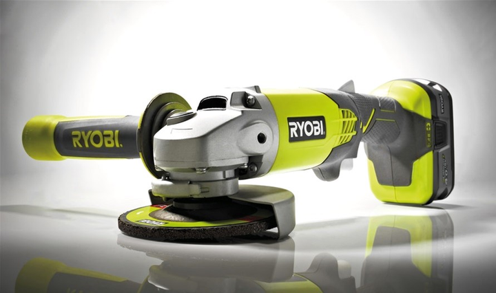 Шліфмашина кутова Ryobi ONE+ R18AG-0 (5133001903) - зображення 2