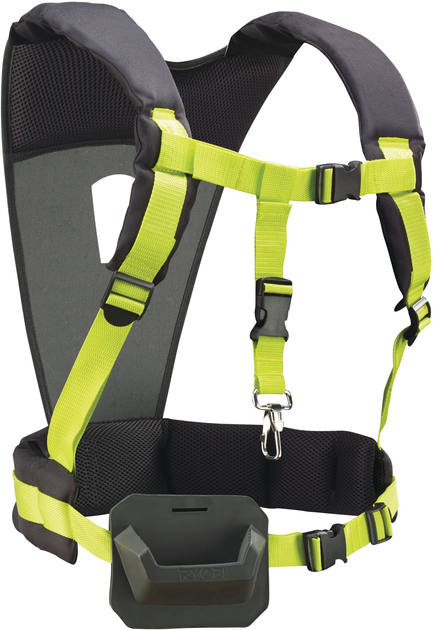 Pas naramienny Ryobi RAC805 ergonomiczny Vertebrae+, z podparciem do wysokościowego narzędzia ogrodowego (5132002707) - obraz 1
