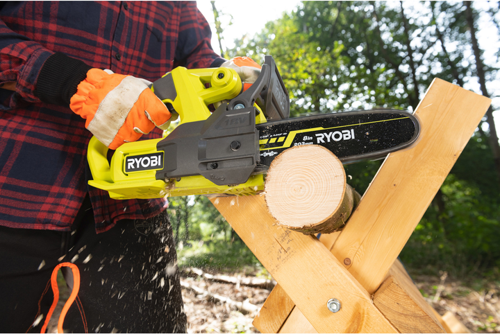 Piła łańcuchowa Ryobi RY18CS20A-0 akumulatorowa ONE+ 18V 20 cm (bez akumulatora i ładowarki) (5133005414) - obraz 8