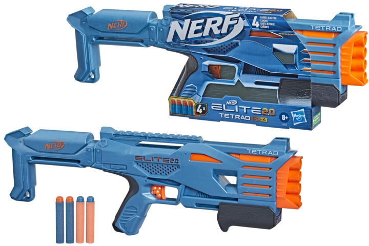 Бластер Hasbro NERF Elite 2.0 Tetrad (379605042) - зображення 4