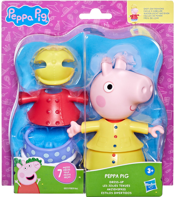 Ігровий набір Peppa Pig Figurines серії «Модна пригода» Одягни Пеппу (5010996246844) - зображення 1