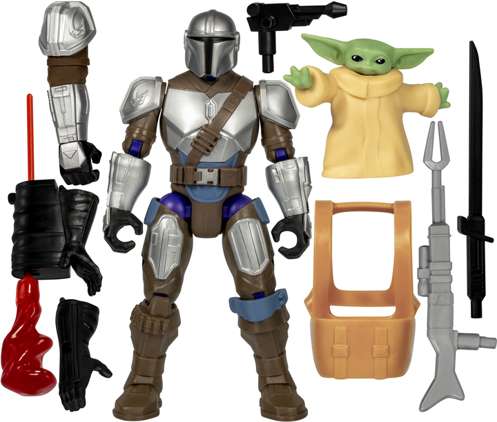 Figurka Hasbro MixMashers Star Wars Mandalorian i Grogu 12 cm (F9481_G0300) - obraz 2