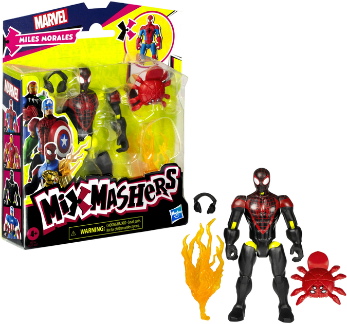 Figurka Hasbro MixMashers Spider-Man Miles Morales (F9205_F9214) - obraz 4