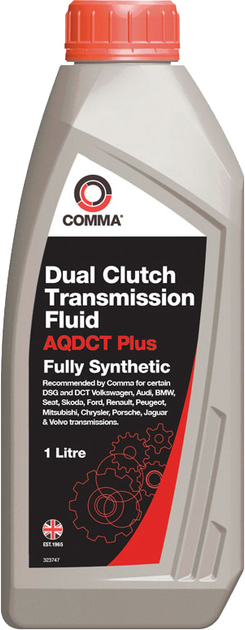 Трансмісійна олива Comma DC Trans Fluid Plus 1 л (AQDCTP1L) - зображення 1