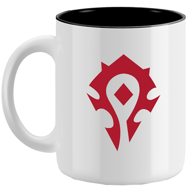 Kubek Blizzard WORLD OF WARCRAFT Horde 325 ml Biały (FWWMUG24BKHOR0003) - obraz 3