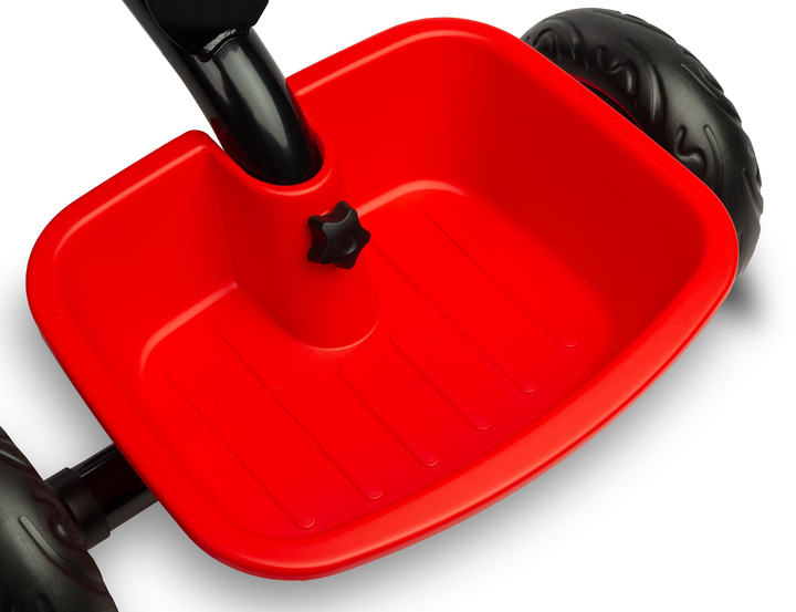 Rower 3-kołowy Caretero Loco Czerwony TOYZ-0350 (5908310391298) - obraz 4