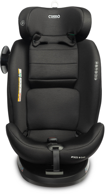 Автокрісло Caretero Commo I-Size Isofix від 40 до 150 см бордо TERO-1991 (5908310397078) - зображення 6