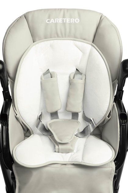Стільчик для годування + гойдалка Caretero Indigo Black Grey TERO-7650 (5908310397153) - зображення 11
