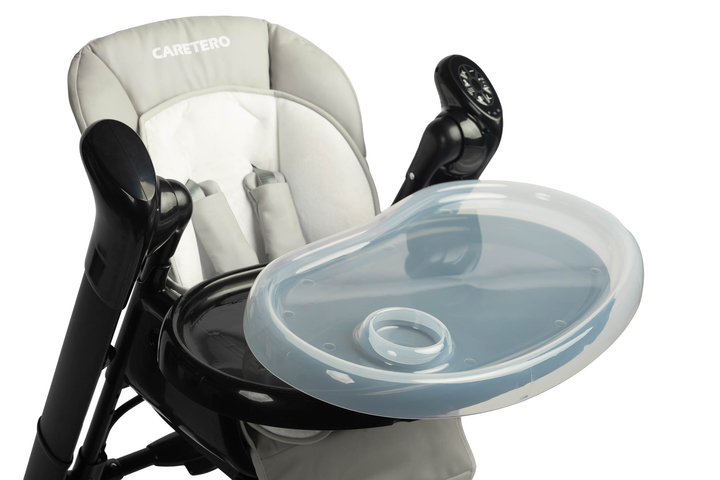 Стільчик для годування + гойдалка Caretero Indigo Black Grey TERO-7650 (5908310397153) - зображення 12