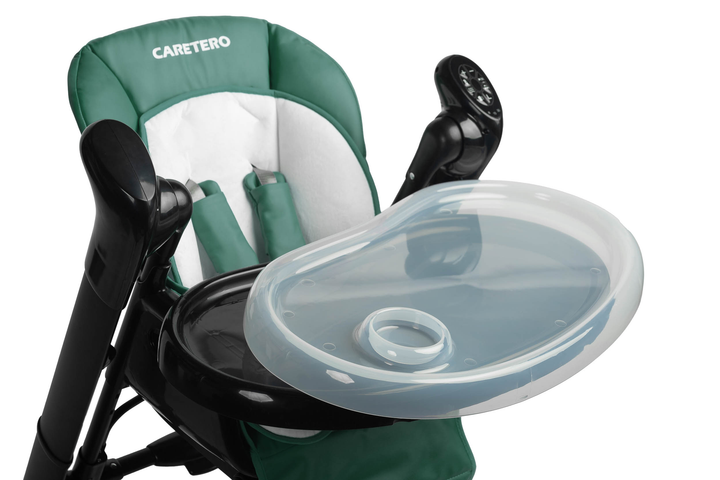 Krzesełko do karmienia + huśtawka Caretero Indigo Black Green TERO-7651 (5908310397160) - obraz 12