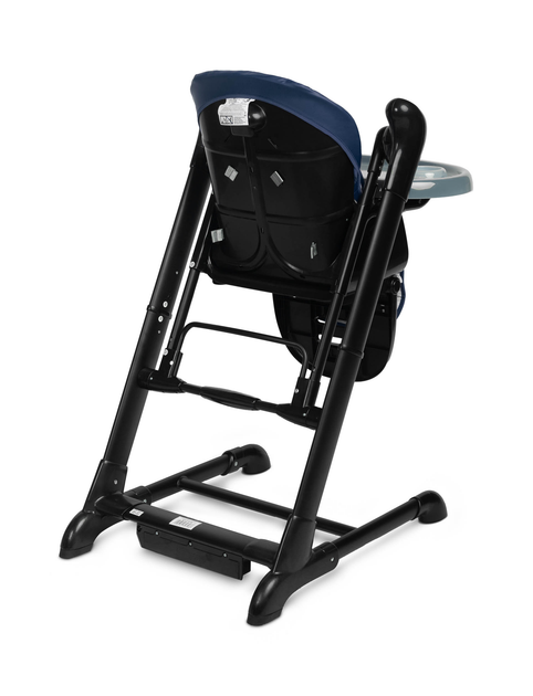 Krzesełko do karmienia + huśtawka Caretero Indigo Black Navy TERO-7652 (5908310397177) - obraz 5
