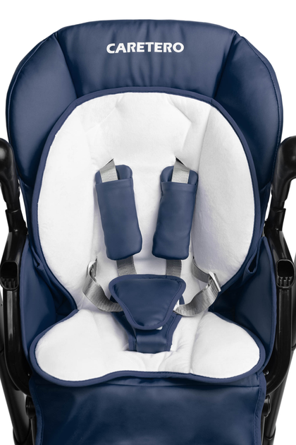 Krzesełko do karmienia + huśtawka Caretero Indigo Black Navy TERO-7652 (5908310397177) - obraz 11