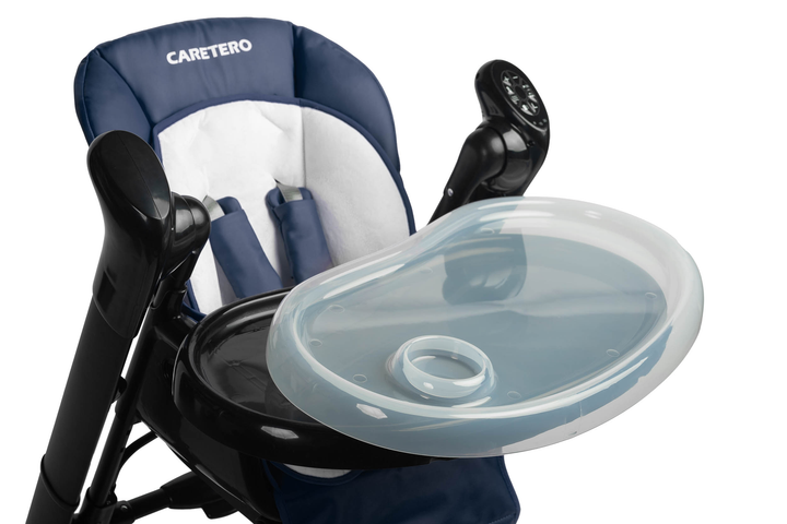 Krzesełko do karmienia + huśtawka Caretero Indigo Black Navy TERO-7652 (5908310397177) - obraz 12