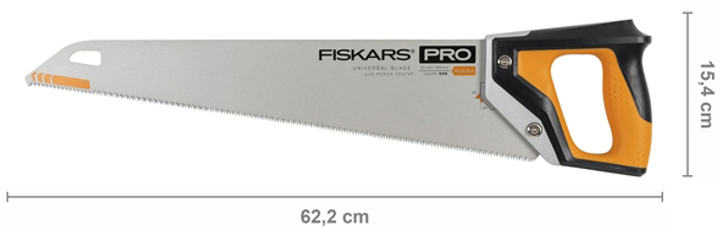 Piła ręczna Fiskars PowerTooth 500 mm 9 TPI 1062919 (6411501201126) - obraz 2