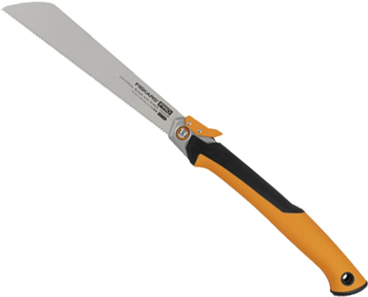 Piła składana Fiskars PowerTooth 250 mm 13 TPI 1062933 (6411501201164) - obraz 1