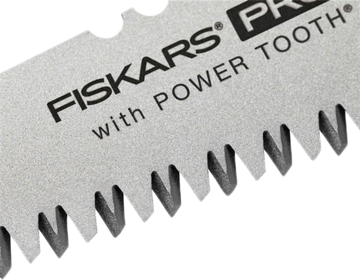 Piła wzmocniona składana Fiskars Pro PowerTooth z potrójnym ostrzeniem 150 mm 8 TPI 1062935 (6411501201188) - obraz 4