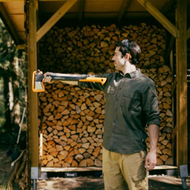 Універсальна сокира Fiskars X-series X24 Universal M 1069104 (6411501201638) - зображення 12