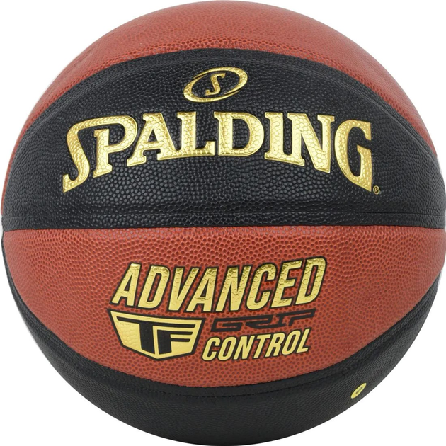 Баскетбольний м\'яч Spalding AGC 76872Z Універсальний 7 Чорно-помаранчевий 76872Z (689344405520) - зображення 1