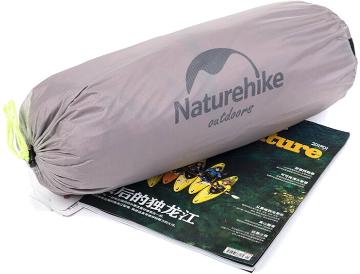 Ультралегкий двомісний намет з підлогою Naturehike Cloud Up 2 Updated 20D Сірий NH17T001-T (6927595724668) - зображення 3
