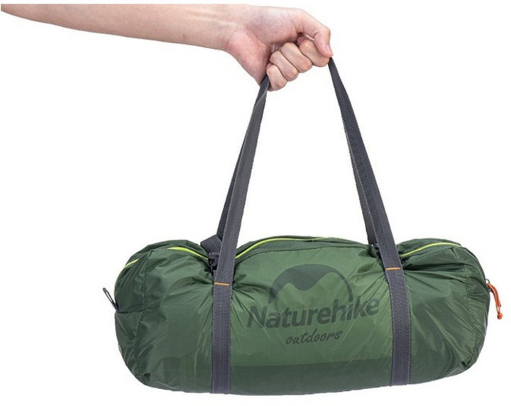 Ультралегкий двомісний намет Naturehike Темно-зелений NH15Z006-P (6927595741993) - зображення 3