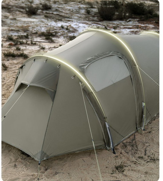 Двомісний намет Naturehike Opalus UL Темно-зелений CNK2450WS036 (6927595795903 - зображення 11