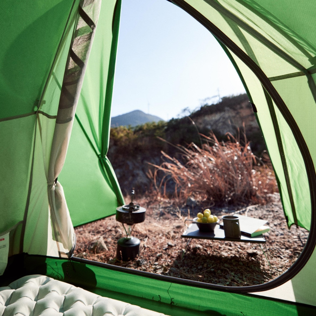 Ультралегкий двомісний намет Naturehike Cloud Up Base 2 Зелений CNK2450WS032 (6927595798720) - зображення 12