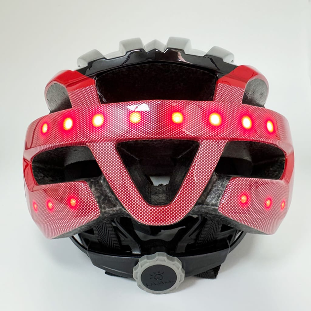 Kask rowerowy Livall MT1 NEO L 58-62 cm Czarny/Czerwony (LIV-T0MT1N-1343) - obraz 11