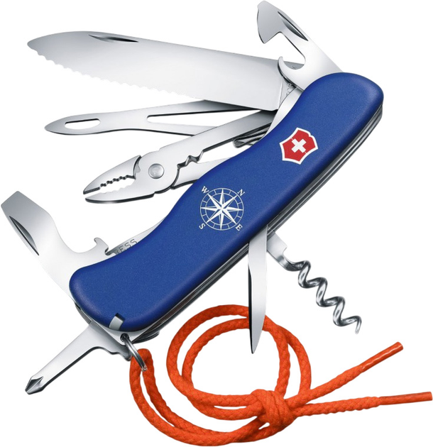 Швейцарський ніж Victorinox Skipper W Синій (0.8593.2W) - зображення 1