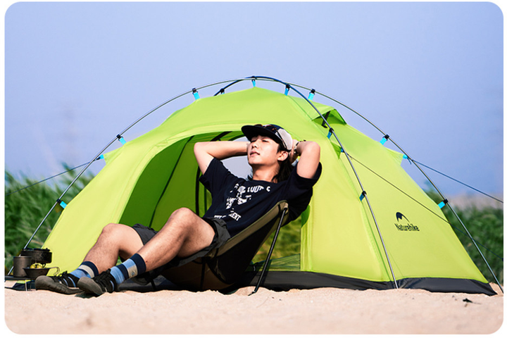 Namiot dwuosobowy Naturehike CNK2450WS030 Zielony (6975641886976) - obraz 11