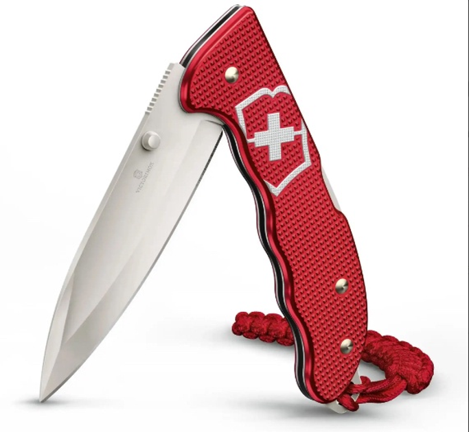 Nóż Victorinox Evoke Alox 136 mm 5 funkcji Żłobkowany czerwony (0.9415.D20) - obraz 4