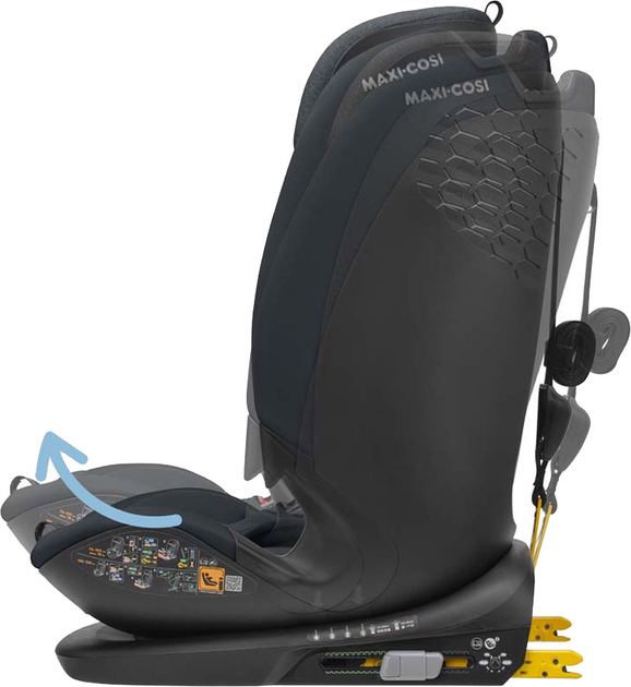 Fotelik samochodowy Maxi-Cosi Titan Plus I-Size Autentyczna szarość (8836671110) - obraz 9