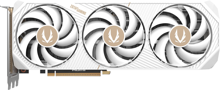 Відеокарта Zotac PCI-Ex GeForce RTX 5070 Ti SOLID Core OC 16GB GDDR7 (256bit) (2482/28000) (HDMI, 3 x DisplayPort) White (ZT-B50710Q2-10P) - зображення 1