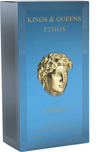 Парфумована вода для чоловіків Amaran Kings & Queens Ethos 100 мл (6291108727775) - зображення 2