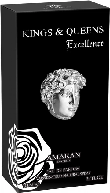 Парфумована вода для чоловіків Amaran Kings & Queens Excellence 100 мл (6291108727799) - зображення 3