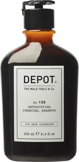 Szampon do włosów Depot No.108 Detoxifying Charcoal oczyszczający 250 ml (8032274181354) - obraz 1