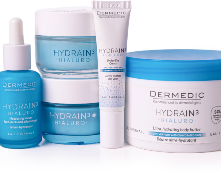 Сироватка Dermedic Hydrain3 Hialuro для обличчя шиї та декольте зволожувальна 30 мл (5906739783199) - зображення 4
