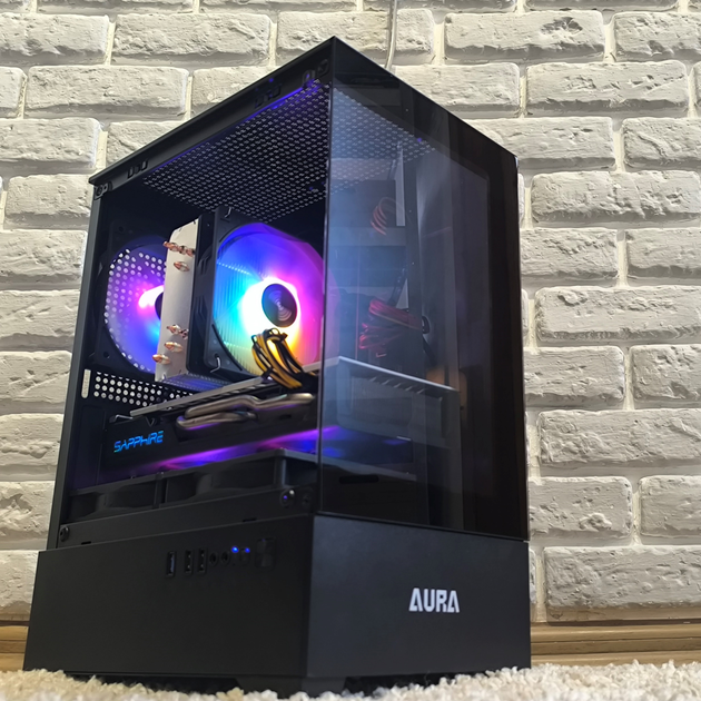 Игровой компьютер Ryzen 5 5500, GTX 1660 super 16 gb ddr4, SSD