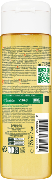 Есенція для обличчя Garnier Vitamin C освітлювальна 120 мл (3600542628440) - зображення 2