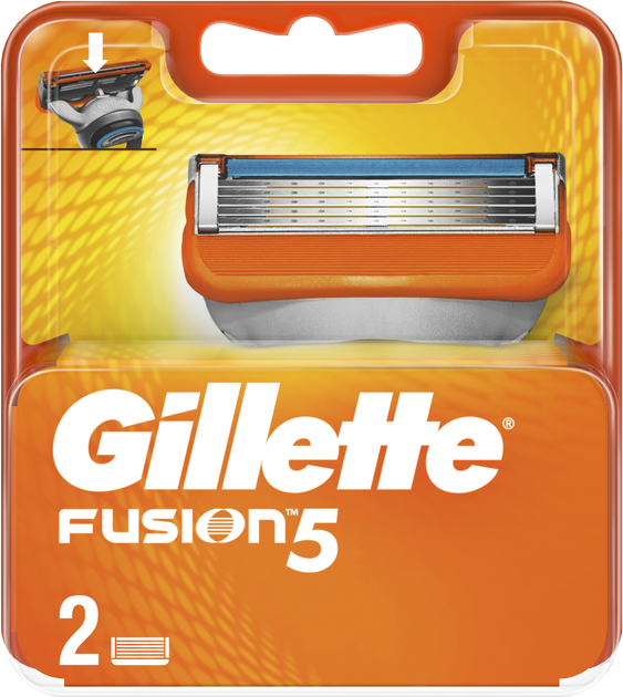 Набір змінних картриджів для гоління Gillette Fusion5 2 шт (7702018877478) - зображення 2