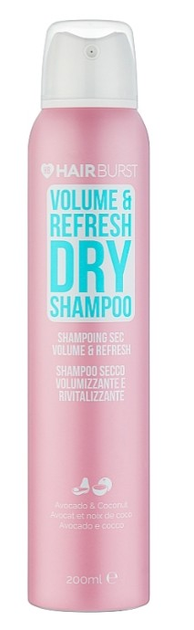 Сухий шампунь Hairburst Volume & Refresh для об'єму та освіження волосся 200 мл (5060743580783) - зображення 1