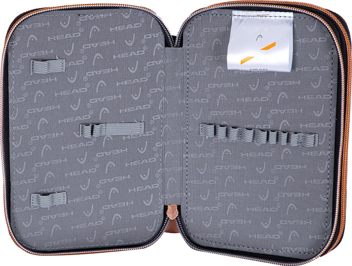 Пенал подвійний Head Golden Effect Classy Gold AC2 (5901137196923) - зображення 5