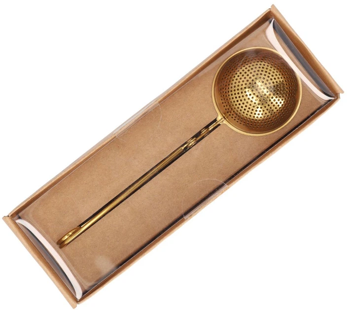 Zaparzacz do herbaty Homla Jalo złoty 17 x 5 x 3.5 cm (153858) (5902869909874) - obraz 3