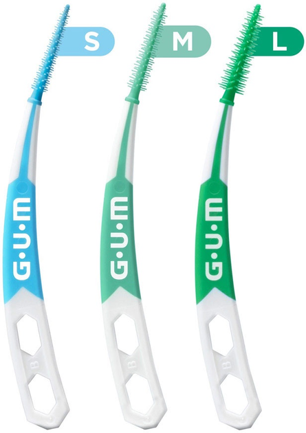 Zestaw szczoteczek międzyzębowych Gum SoftPicks Pro S w opakowaniu blistrowym 30 szt (7630019905824) - obraz 3