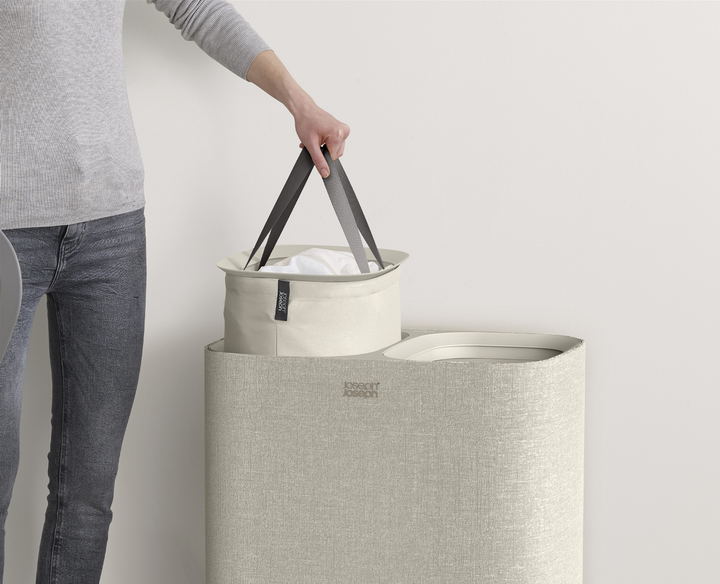 Кошик для білизни Joseph Joseph Tota 50020_Mirs з двома відділеннями 71 x 56 x 39.5 см 90 л (5028420006827) - зображення 6